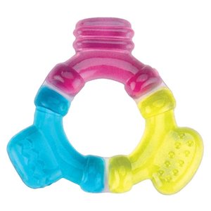 Canpol babies охлаждающий прорезыватель с водой трехцветный +0мес N 1