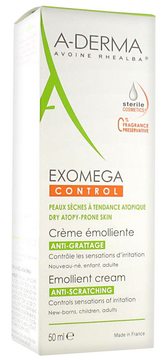 Exomega control крем смягчающий в стерильной упаковке 50мл A-derma (А-Дерма)