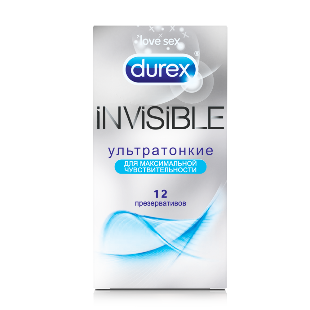 Презервативы Durex Invisible N12 ультратонкие