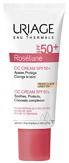 Roseliane крем SPF 50+ Розельян CC бежевый тон натуральный 40 мл (Урьяж)
