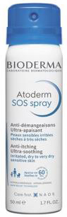 Atoderm SOS спрей для сухой, очень сухой, атопичной, чувствительной кожи 50мл Биодерма Атодерм
