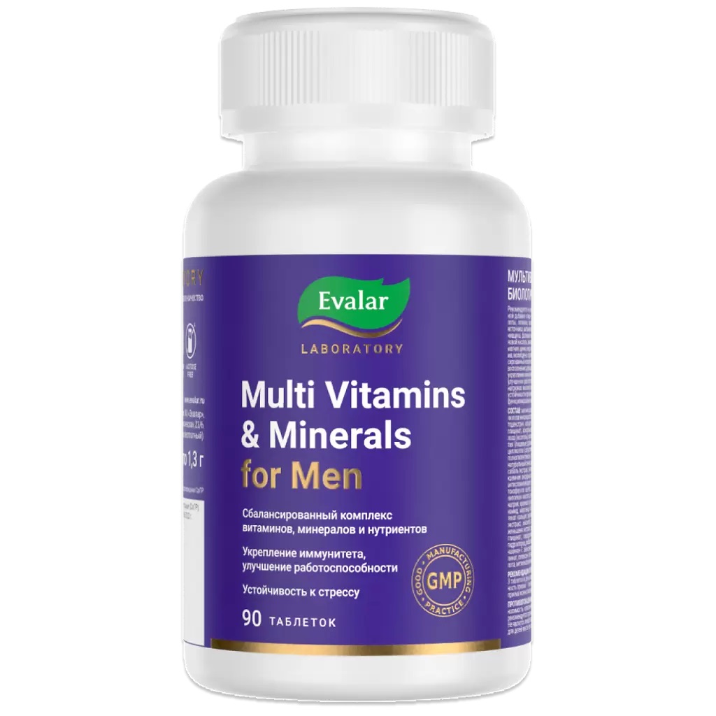 Мультивитамины и минералы мужские таб N90