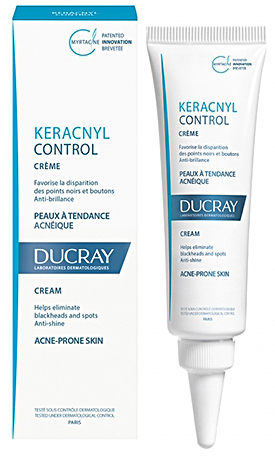Keracnyl control крем регулирующий 30мл Ducray (Дюкрэ)