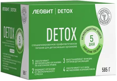 Леовит Detox Программа питания на 5 дней, 1 уп