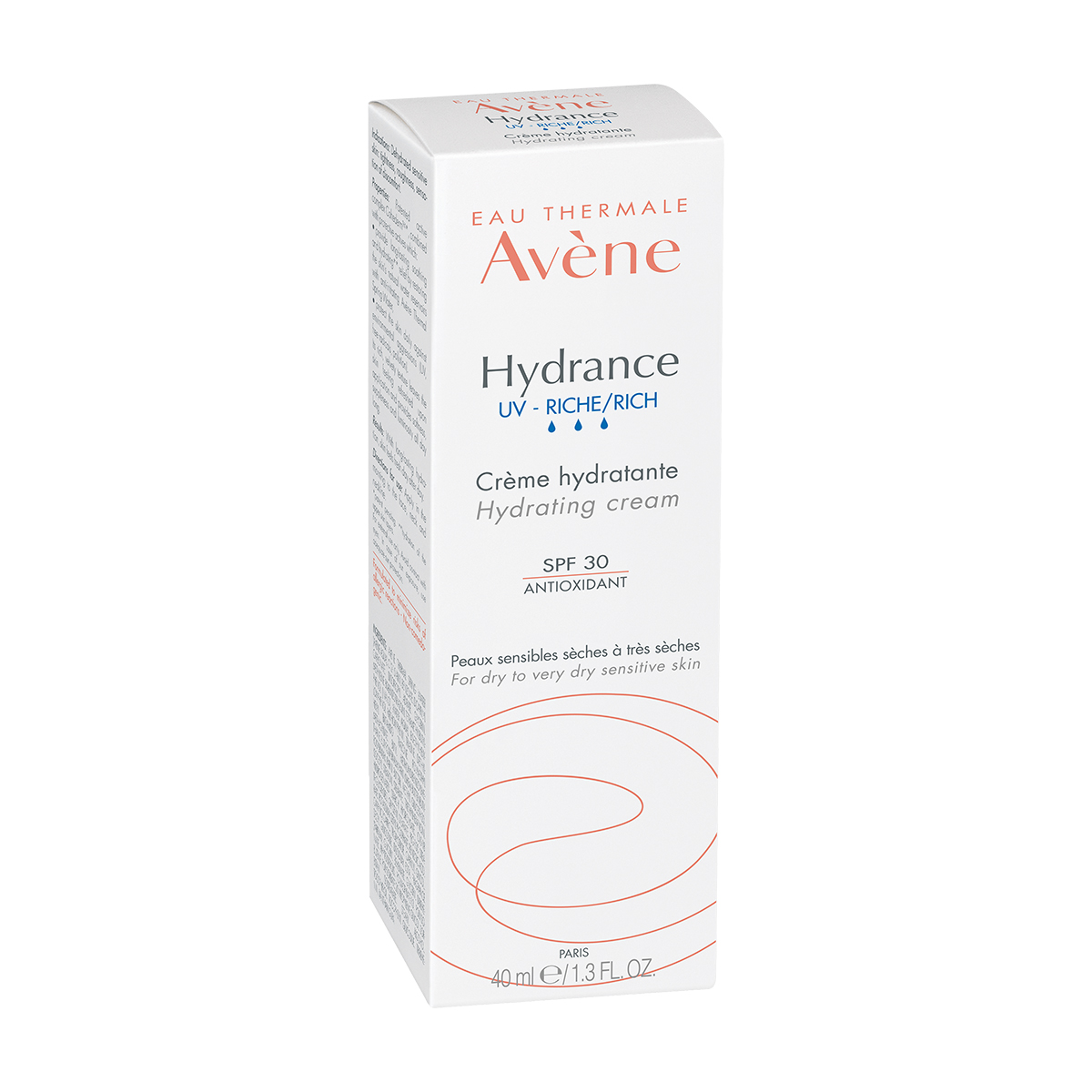 Hydrance UV Riche крем насыщенный SPF30 40мл Авен