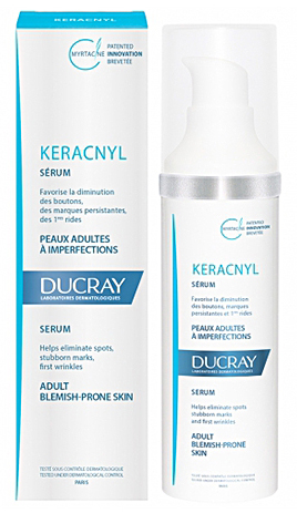 Keracnyl сыворотка для проблемной кожи разглаживающая 30мл Ducray (Дюкрэ)