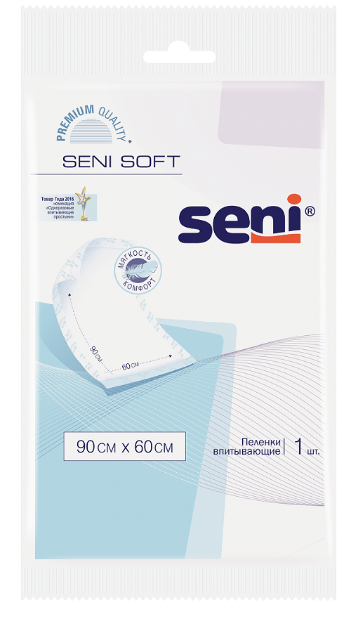 Пеленки Seni Soft 90x60см N1