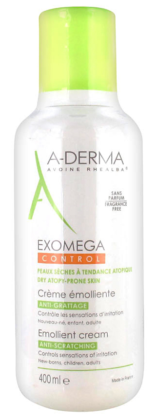 Exomega control крем смягчающий для лица и тела 400мл A-derma (А-Дерма)