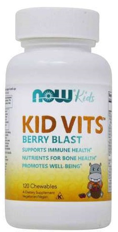 Now Детские витамины таб жевательные N120 ягодный взрыв