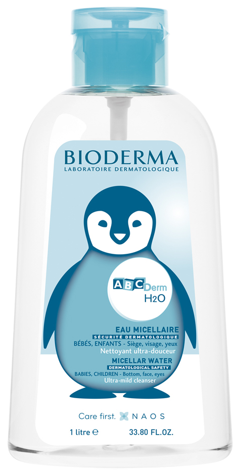 ABCDerm мицеллярная вода 1000мл Bioderma (Биодерма)