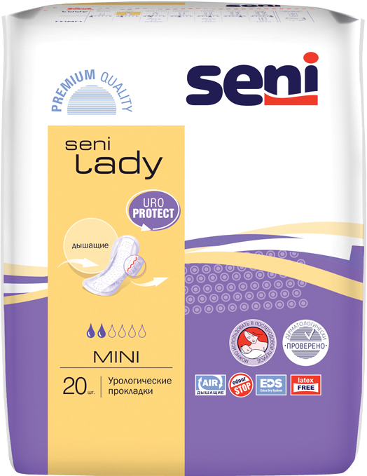 Прокладки Seni Lady Mini N20 урологические