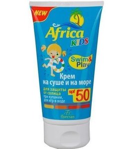 Детский солнцезащитный крем Floresan AFRICA KIDS SPF 50 150 мл