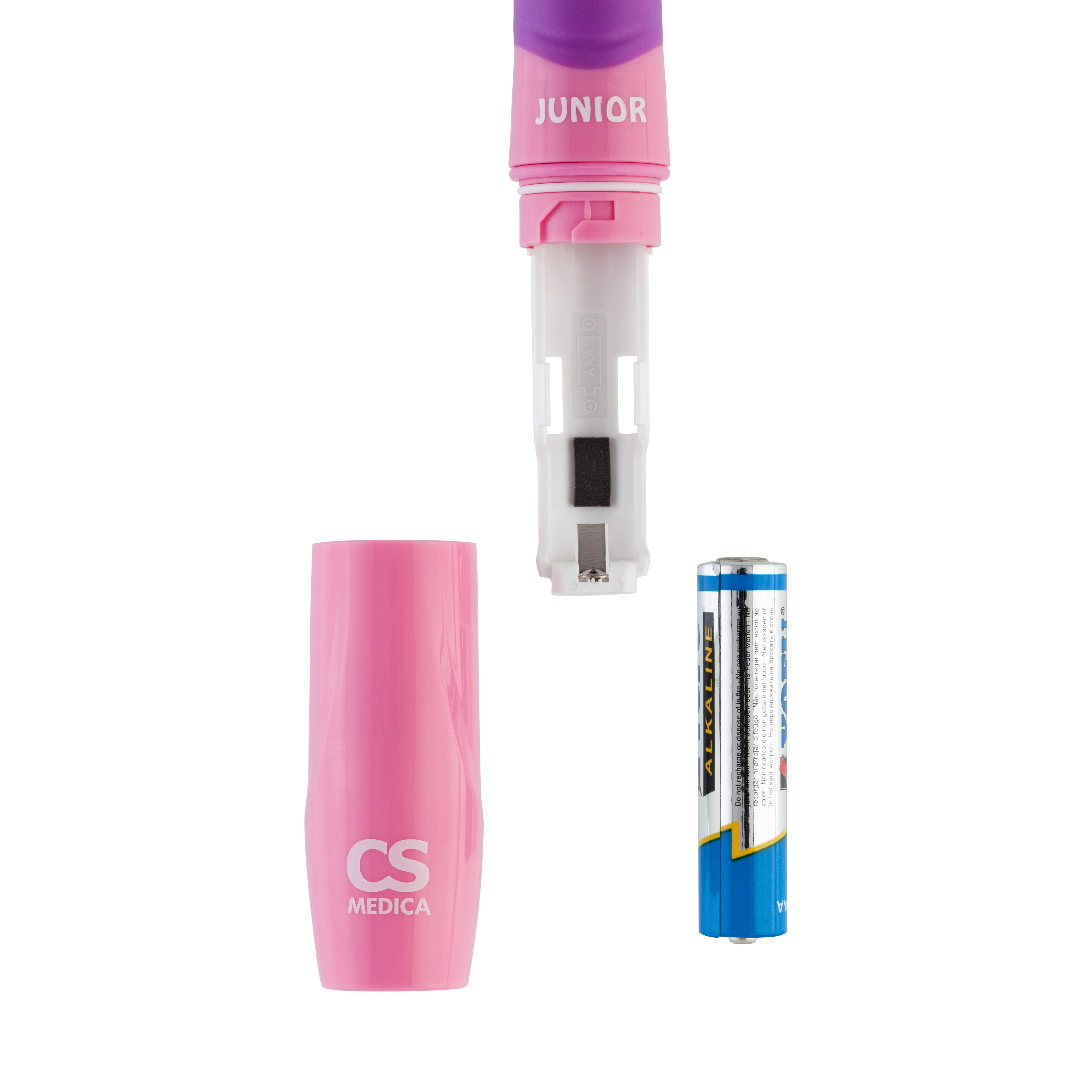 Зубная щетка электрическая CS-562 Junior звуковая розовая (Си Эс Медика)