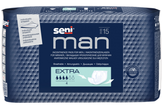 Вкладыши для мужчин Seni Man extra N15 урологические