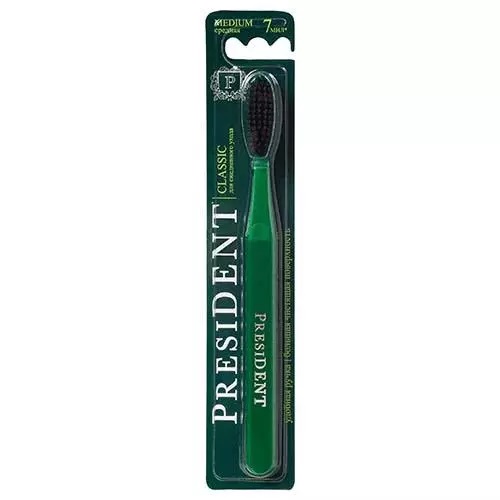 Зубная щетка Classic средняя N1 Президент