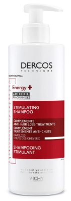 Dercos Energy+ шампунь против выпадения волос 400мл Виши