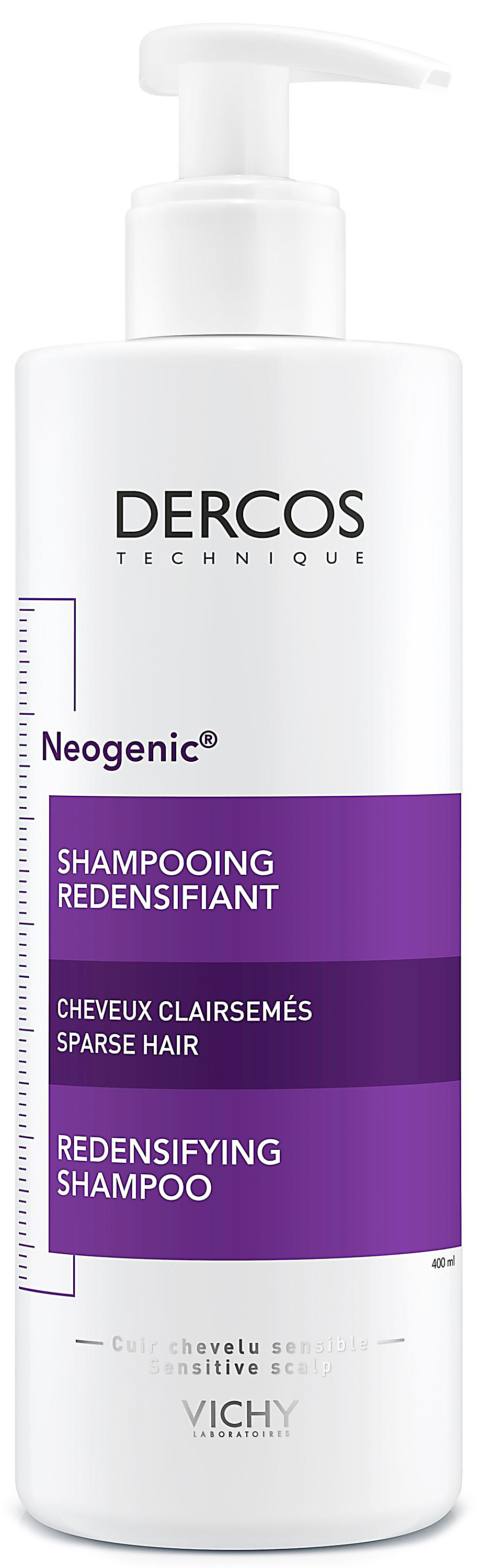 Dercos neogenic шампунь для повышения густоты волос 400мл Vichy (Виши)