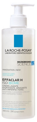Effaclar Н Iso-Biome крем-гель очищающий для пересушенной проблемной кожи 390мл Ля Рош Позе