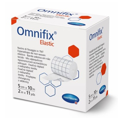 Omnifix Elastic пластырь 5см x 10м гипоаллергенный нетканый нестерильный (Омнификс эластик)