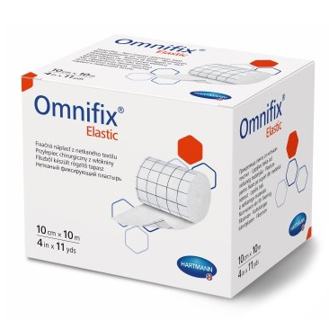 Omnifix Elastic пластырь 10см x 10м гипоаллергенный нетканый нестерильный (Омнификс эластик)