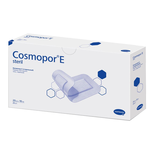 Cosmopor E повязка 20x10см N25 нетканая стерильная (Космопор Е)