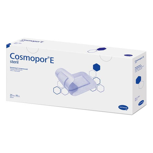 Cosmopor E повязка 25x10см N25 нетканая стерильная (Космопор Е)
