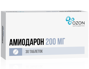 Амиодарон таб 200мг N30 Озон