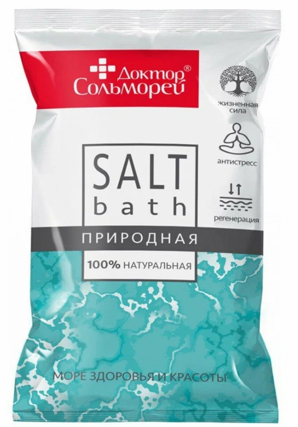 Доктор Сольморей соль для ванн природная 1кг