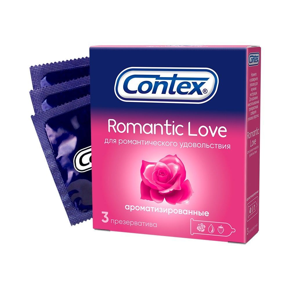 Презервативы Contex Romantic Love N3 ароматизированные