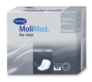 Hartmann Molimed For men Вкладыши урологические для мужчин Premium Protect N14