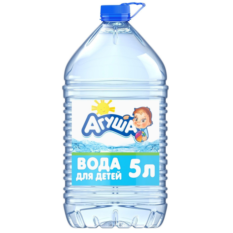 Вода Агуша детская питьевая 5л