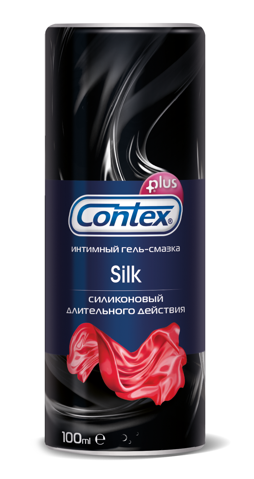 Гель-смазка Contex Silk 100мл с силиконом длительного действия