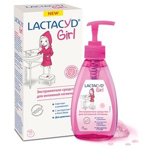 Лактацид Girl средство для интимной гигиены для девочек 200мл