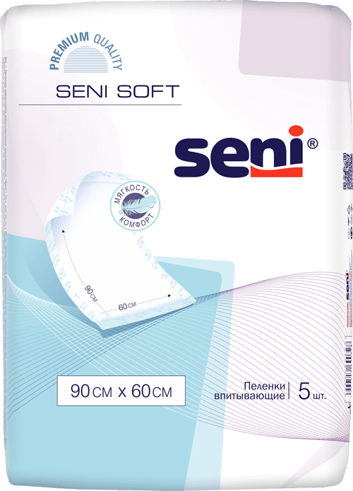 Пеленки Seni Soft 90x60см N5