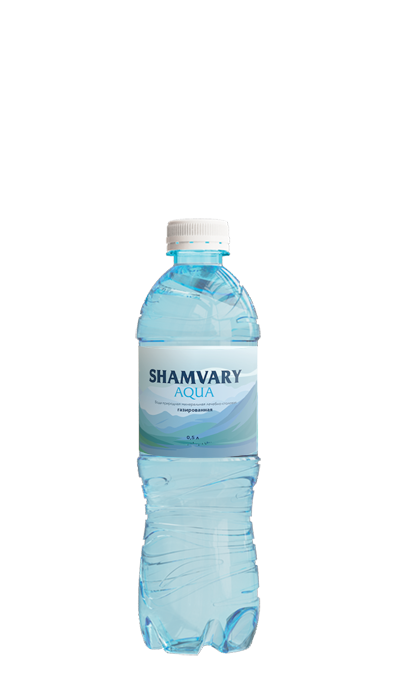 Вода Shamvary Aqua газированная 0.5л