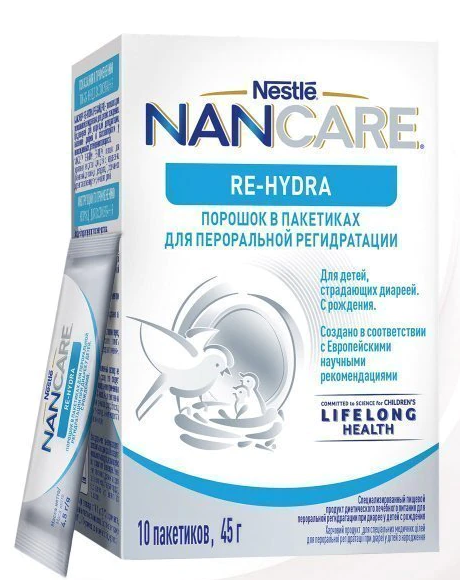 NANCARE Re-Hydra порошок д/регидратации пак 4,5г х 10