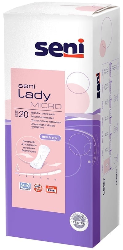 Прокладки Seni Lady Micro N20 урологические