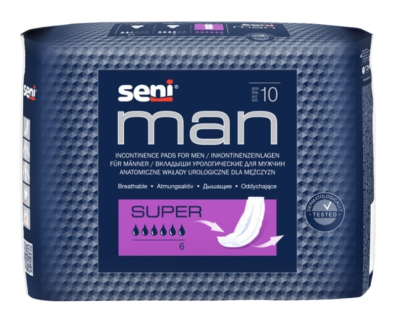 Вкладыши для мужчин Seni Man super N10 урологические
